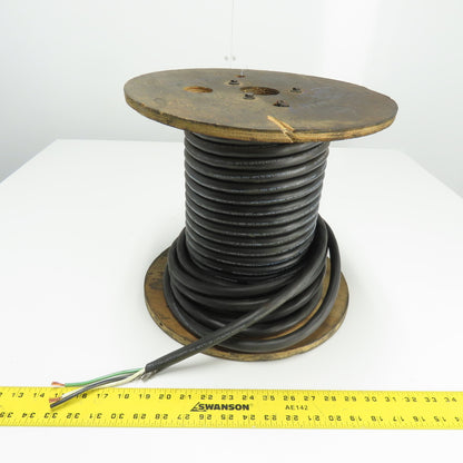 CCI Seoprene 12AWG 3/C Black Strand Copper Wire Water Resistant 600V 116'