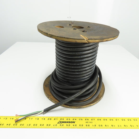 CCI Seoprene 12AWG 3/C Black Strand Copper Wire Water Resistant 600V 116'
