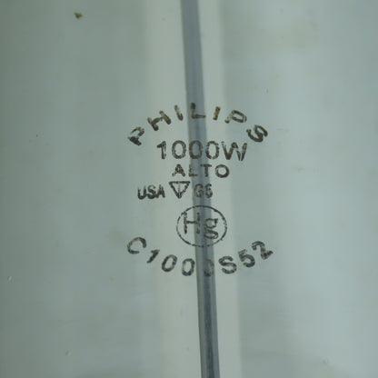 Philips C1000S52 Ceramalux Alto 1000W High Pressure Sodium Lamp