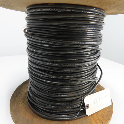 Essex 8AWG MTW/AWM Black Strand Copper Wire 600V 900'