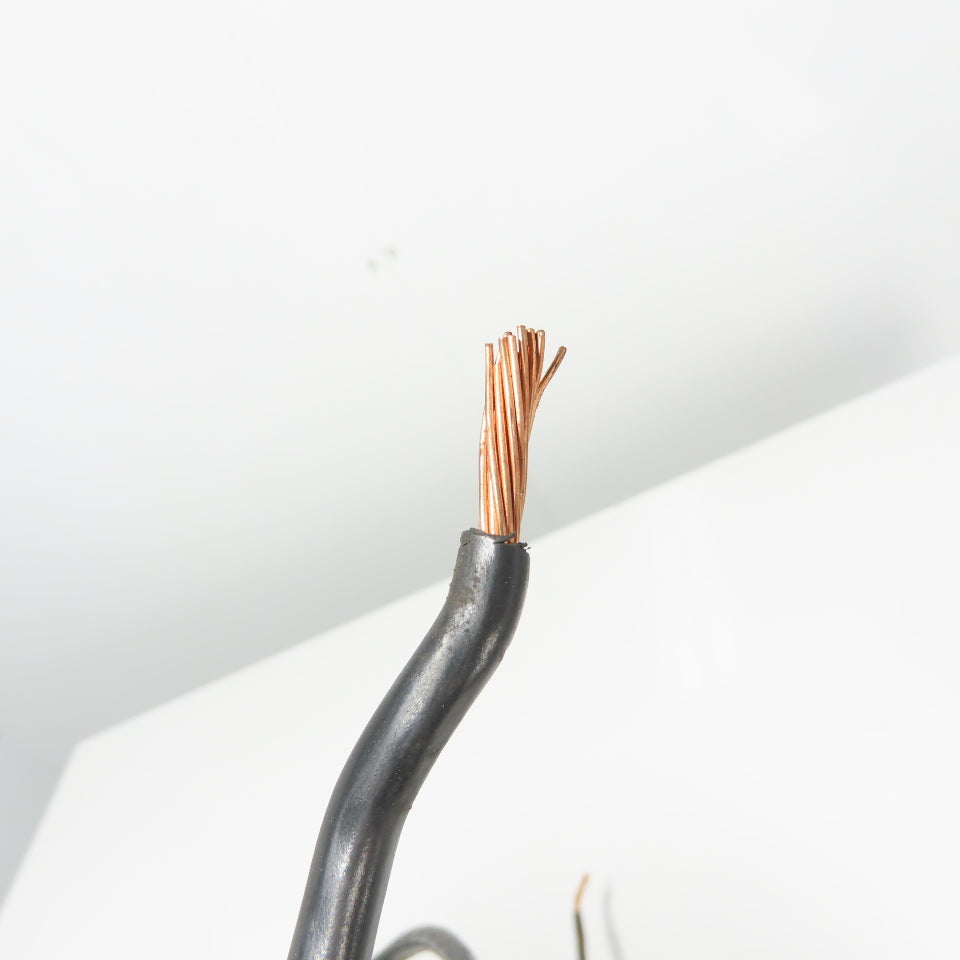 Essex 8AWG MTW/AWM Black Strand Copper Wire 600V 900'