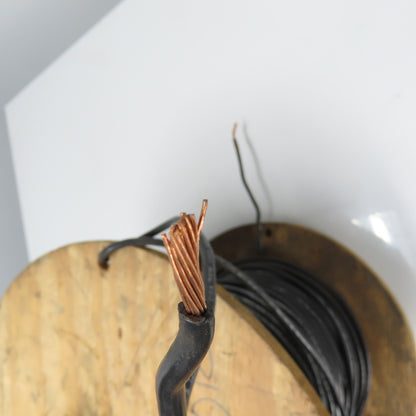Essex 8AWG MTW/AWM Black Strand Copper Wire 600V 900'