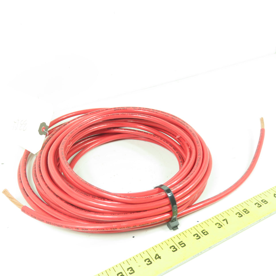 Southwire 6AWG MTW/THHN/THWN-2 Red Strand Copper Wire 600V 33'
