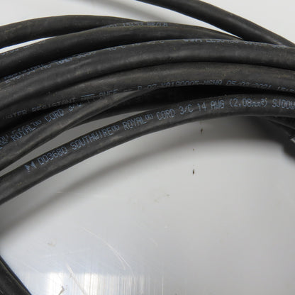 Southwire 14AWG 3/C Black Strand Copper Wire Water Resistant 300V 45'