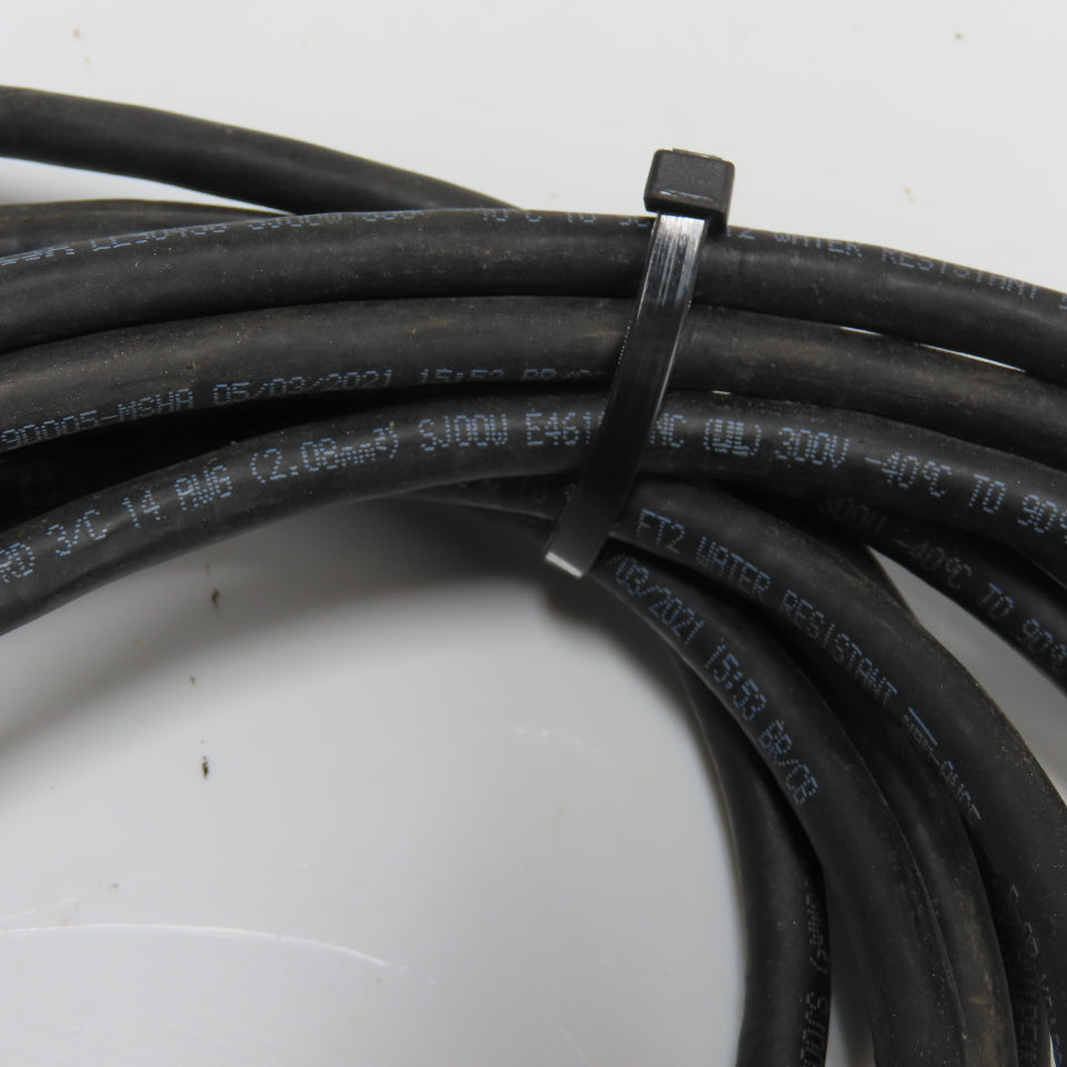 Southwire 14AWG 3/C Black Strand Copper Wire Water Resistant 300V 45'