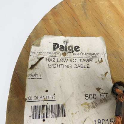 Paige Electric 10AWG THHN 2/C Stranded Copper Outdoor Lighting Cable Wire 392'