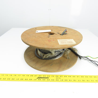 Igus CF30.40.04 Chainflex 4X4 4/C Black Stranded Copper Wire 45'