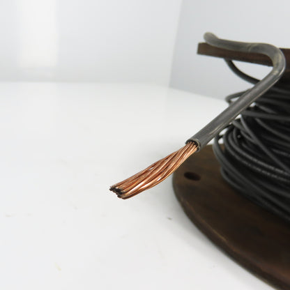 8AWG THHN/THWN/MTW Black Strand Copper Wire 600V 60'