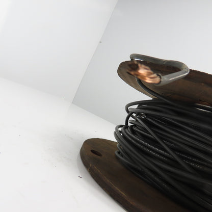 8AWG THHN/THWN/MTW Black Strand Copper Wire 600V 60'
