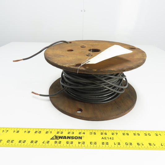 8AWG THHN/THWN/MTW Black Strand Copper Wire 600V 60'