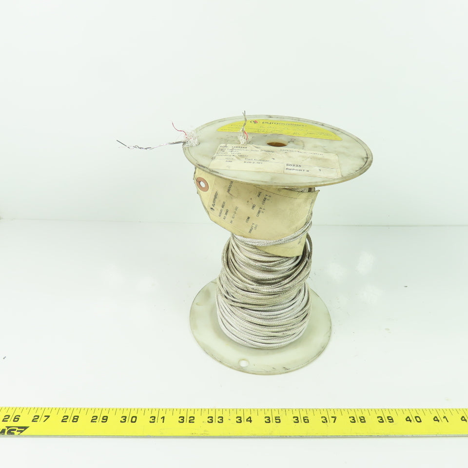 Pyromation K20-2-301 20AWG Thermocouple Wire White Solid 2-Wire 2LBS
