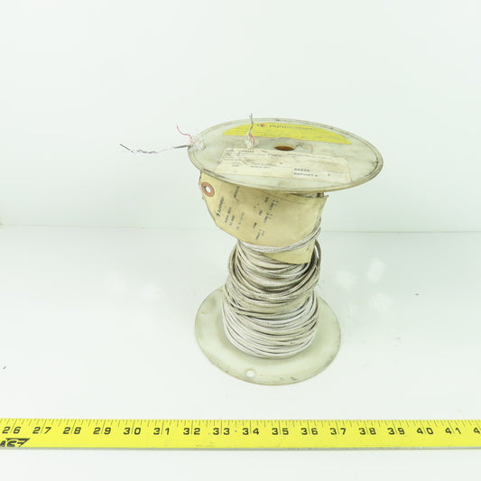 Pyromation K20-2-301 20AWG Thermocouple Wire White Solid 2-Wire 2LBS