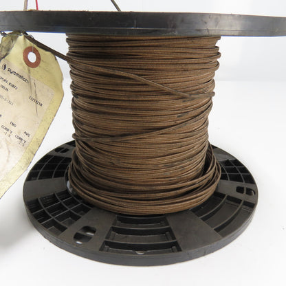 Pyromation K20-2-321 20AWG Thermocouple Wire Brown Solid 2-Wire 8LBS