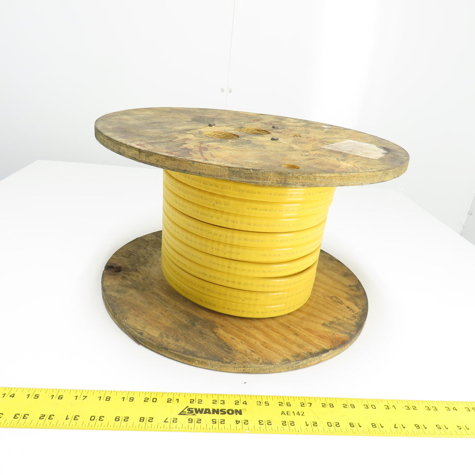 Duct-O-Wire 10AWG 4/C Yellow Stranded Copper Outdoor Flat Wire 600V 165'