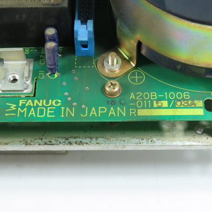 Fanuc A20B-1006-0115/03A Servo Amplifier A16B-2100-0115/02A