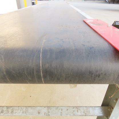 24" x 22' Slide Bed Conveyor Adjustable Speed 0-28FPM 115V 1Ph
