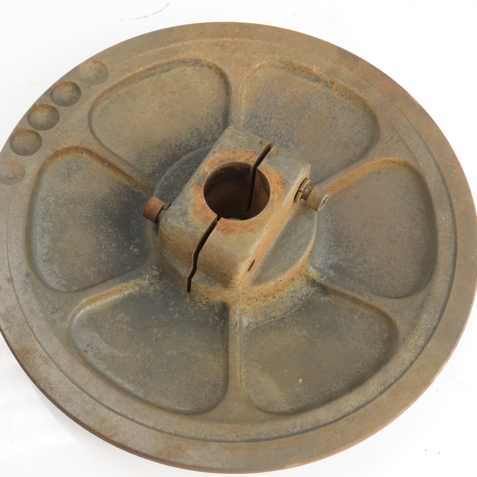 1-Groove Variable Speed Sheave Pulley 1-5/8" Bore 13" OD