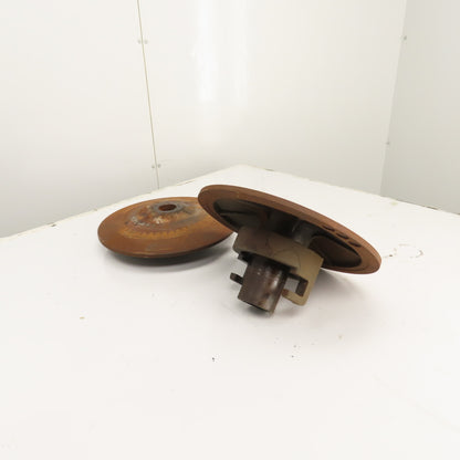 1-Groove Variable Speed Sheave Pulley 1-5/8" Bore 13" OD