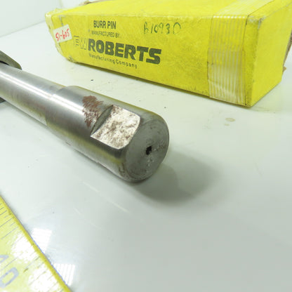 FW Roberts Burr Pin W/ Nut 7-3/4" OAL