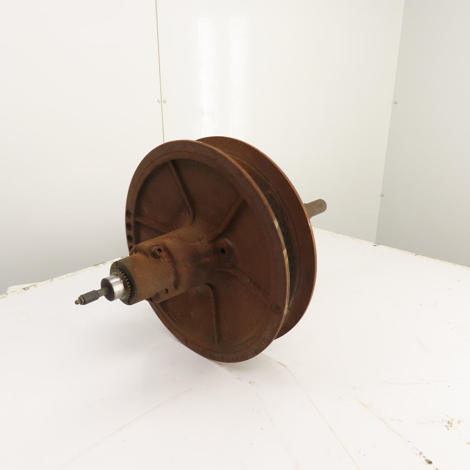 1-Groove Variable Speed Sheave Pulley 1-3/8" Shaft 15" OD