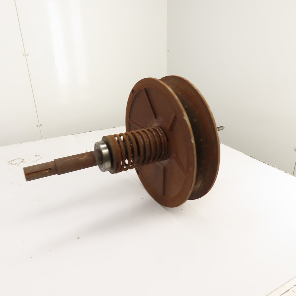 1-Groove Variable Speed Sheave Pulley 1-3/8" Shaft 15" OD