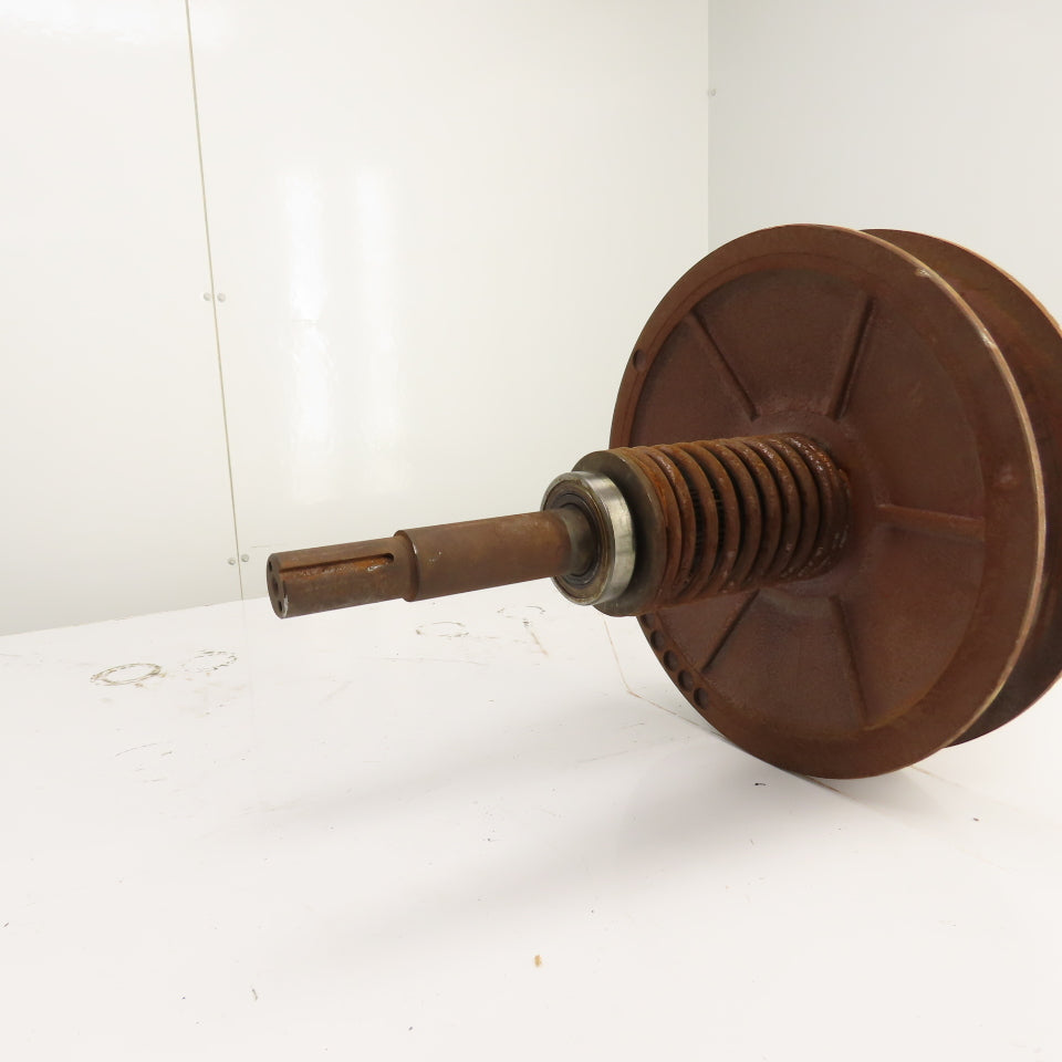 1-Groove Variable Speed Sheave Pulley 1-3/8" Shaft 15" OD