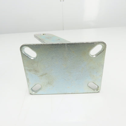 SC 61-80 8" OD x 3" Swivel Top Rubber Over Cast Iron Caster