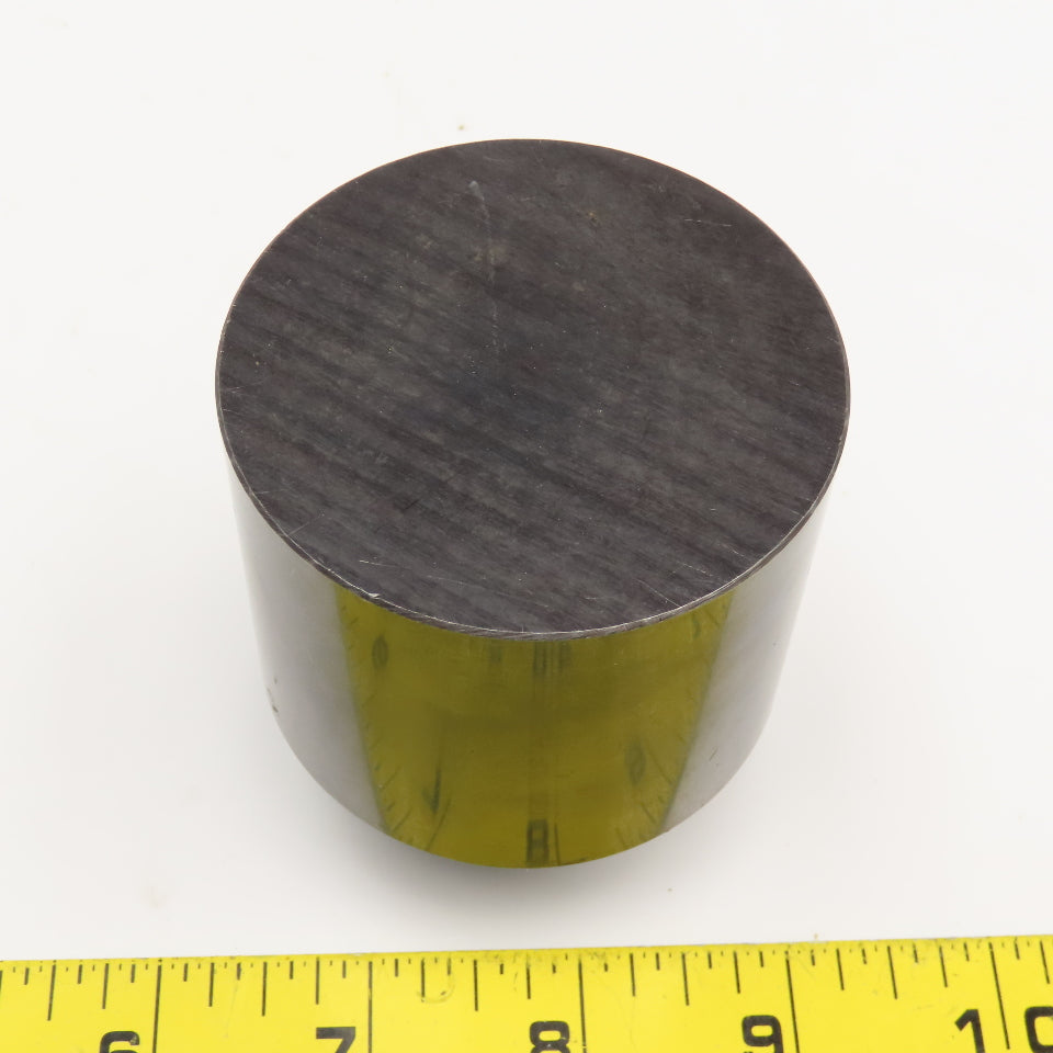 2-1/2" OD x 2" Tall Hardness Tester Hardened Steel Anvil 3/4" x 1" Shank