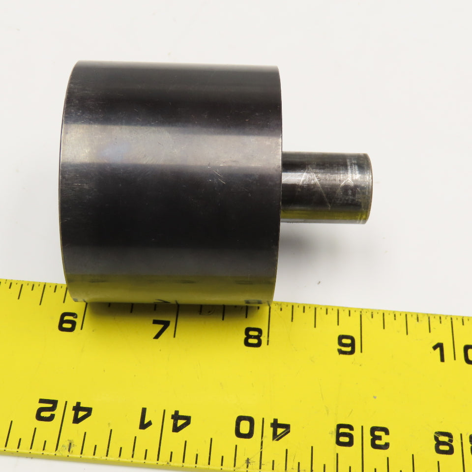 2-1/2" OD x 2" Tall Hardness Tester Hardened Steel Anvil 3/4" x 1" Shank