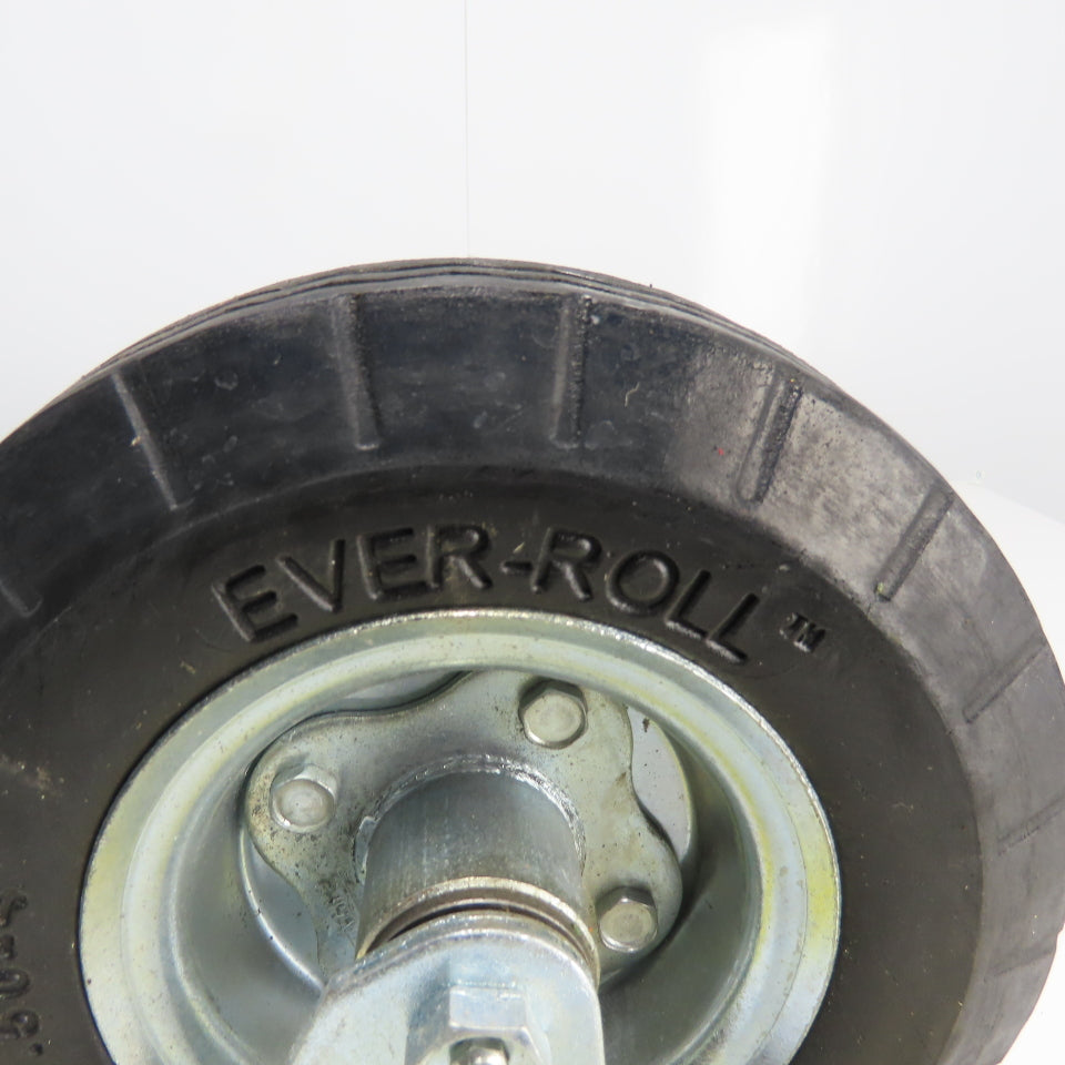 Ever-Roll 9" OD Swivel Top Mount Rubber Caster
