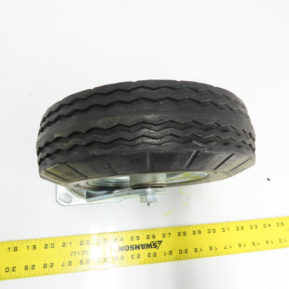 Ever-Roll 9" OD Swivel Top Mount Rubber Caster