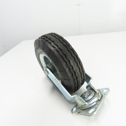 Ever-Roll 9" OD Swivel Top Mount Rubber Caster