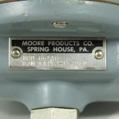 Moore Products Co. 14412-15/9LD 661A6 Pneumatic Relay