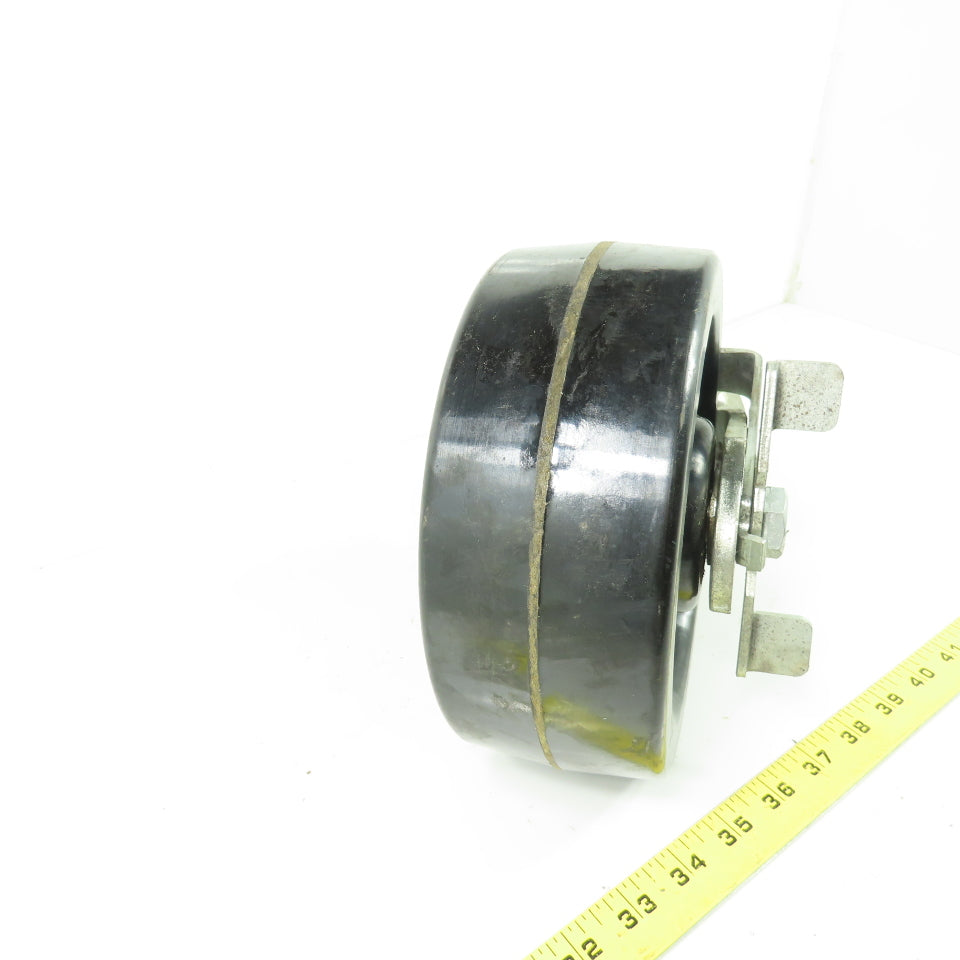 8" OD x 3" Swivel Top Caster 10" Tall W/ Brake
