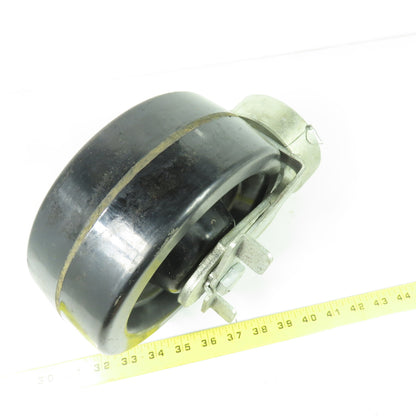 8" OD x 3" Swivel Top Caster 10" Tall W/ Brake
