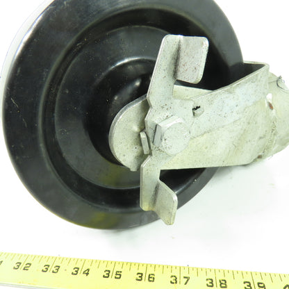 8" OD x 3" Swivel Top Caster 10" Tall W/ Brake