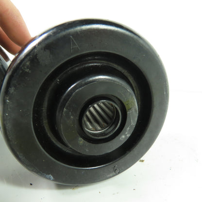 4" OD x 2" Caster 3/4" Bore Lot Of 2