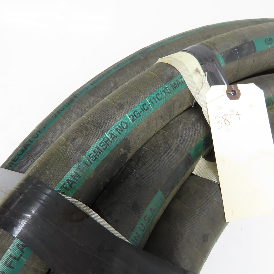 Gates 24C12-MFT Megatuff 1-1/2" Wire Braid Hose Flame Resistant 2500PSI Max 38'