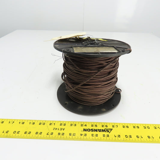 Pyromation K20-2-321 20AWG Thermocouple Wire Brown Solid 2-Wire 6LBS 440'