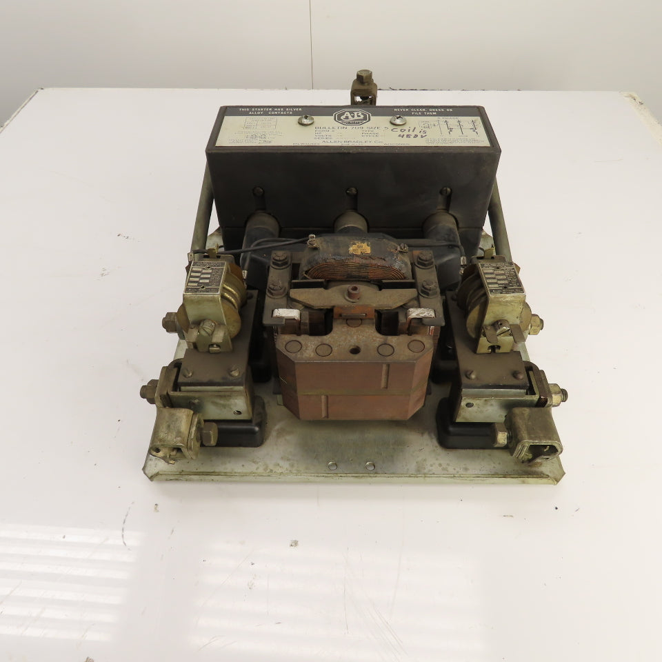 Allen-Bradley 709F0A74A Bulletin 709 Size 5 Motor Starter 60HP 220V 3Ph 480VCoil