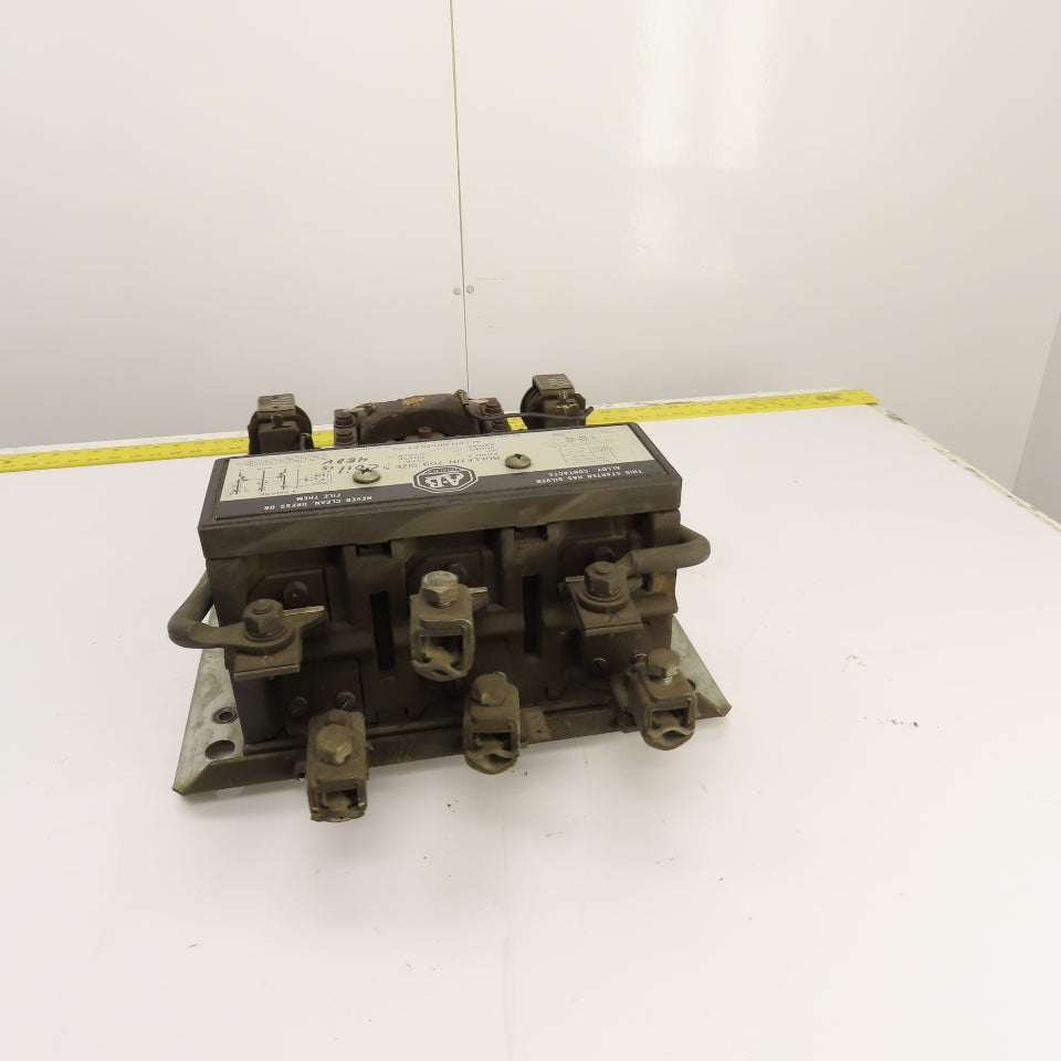 Allen-Bradley 709F0A74A Bulletin 709 Size 5 Motor Starter 60HP 220V 3Ph 480VCoil