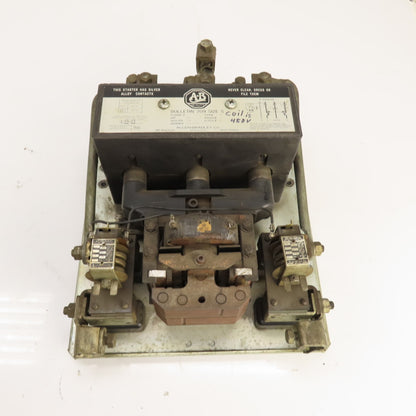 Allen-Bradley 709F0A74A Bulletin 709 Size 5 Motor Starter 60HP 220V 3Ph 480VCoil