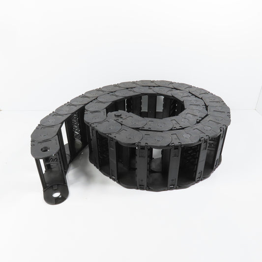 Igus 2700.10.100 71-1/2" OAL Cable Carrier Energy Drag Chain 35 x 100mm ID