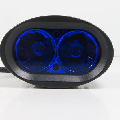 BD-F040BS LED Blue Safety Forklift Warning Light Spotlight Arrow Beam 12V Lot/2
