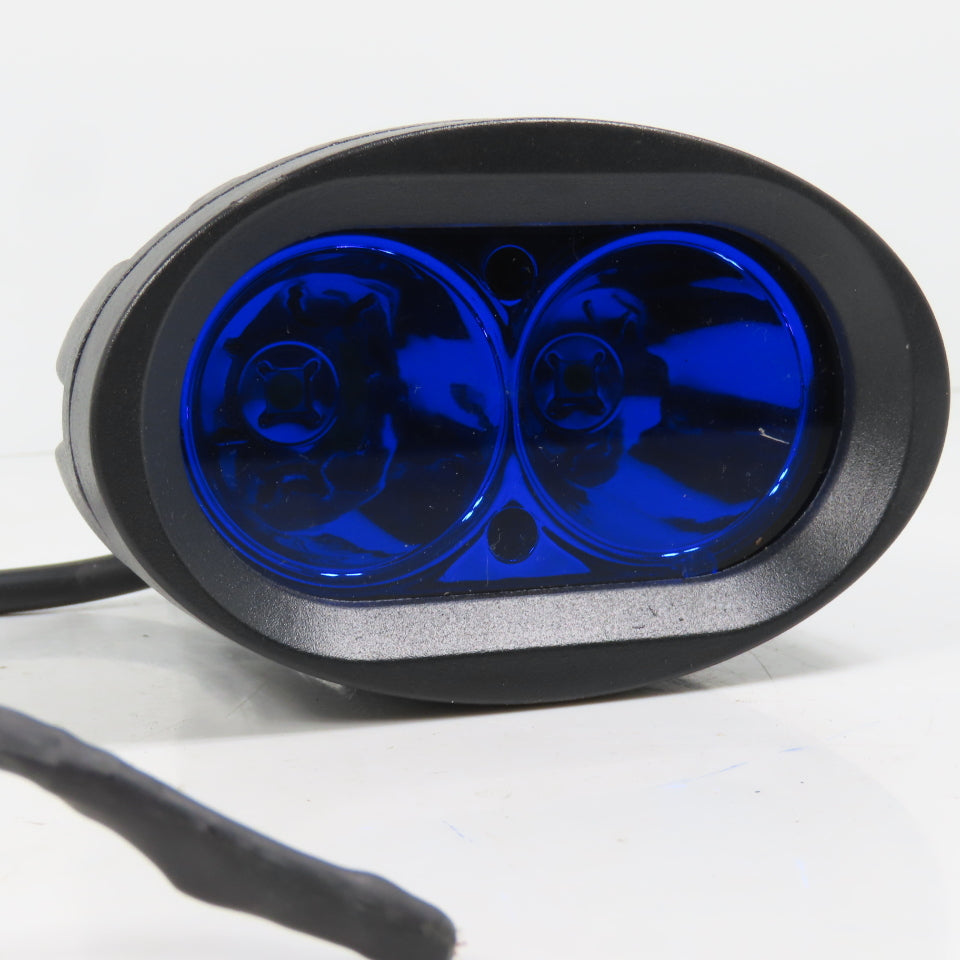 BD-F040BS LED Blue Safety Forklift Warning Light Spotlight Arrow Beam 12V Lot/2