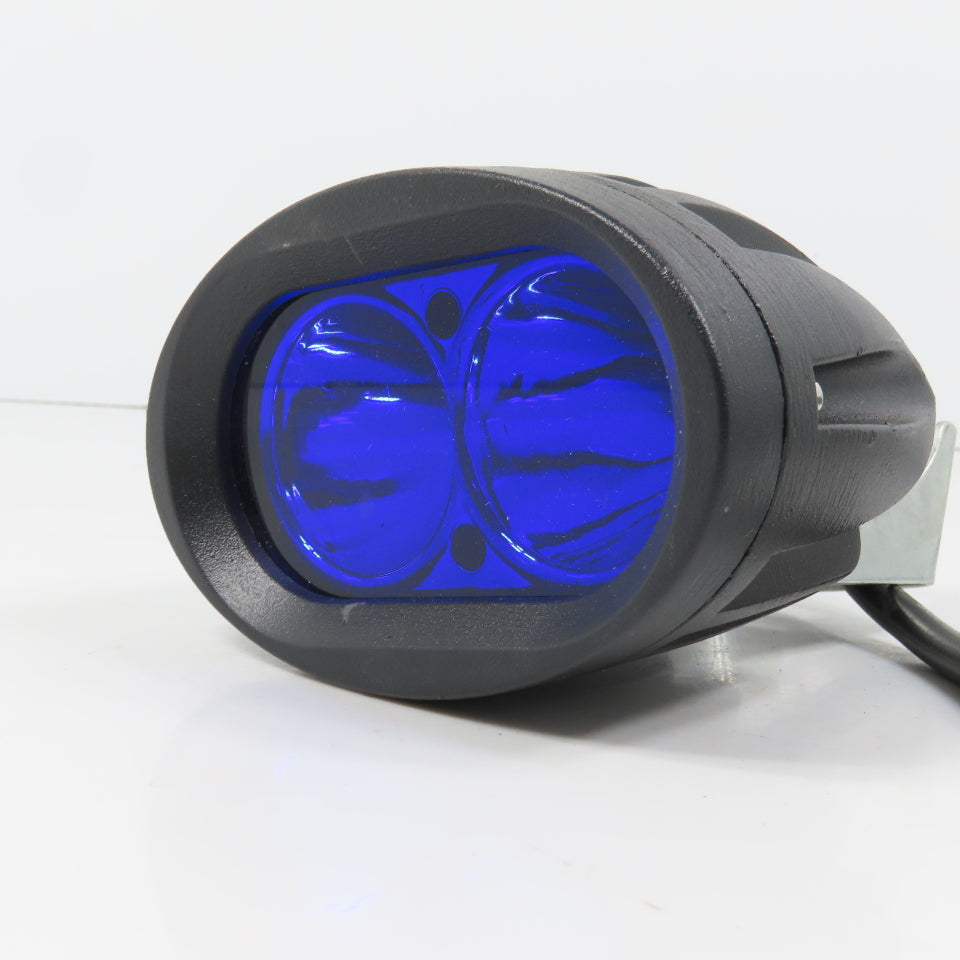 BD-F040BS LED Blue Safety Forklift Warning Light Spotlight Arrow Beam 12V Lot/2