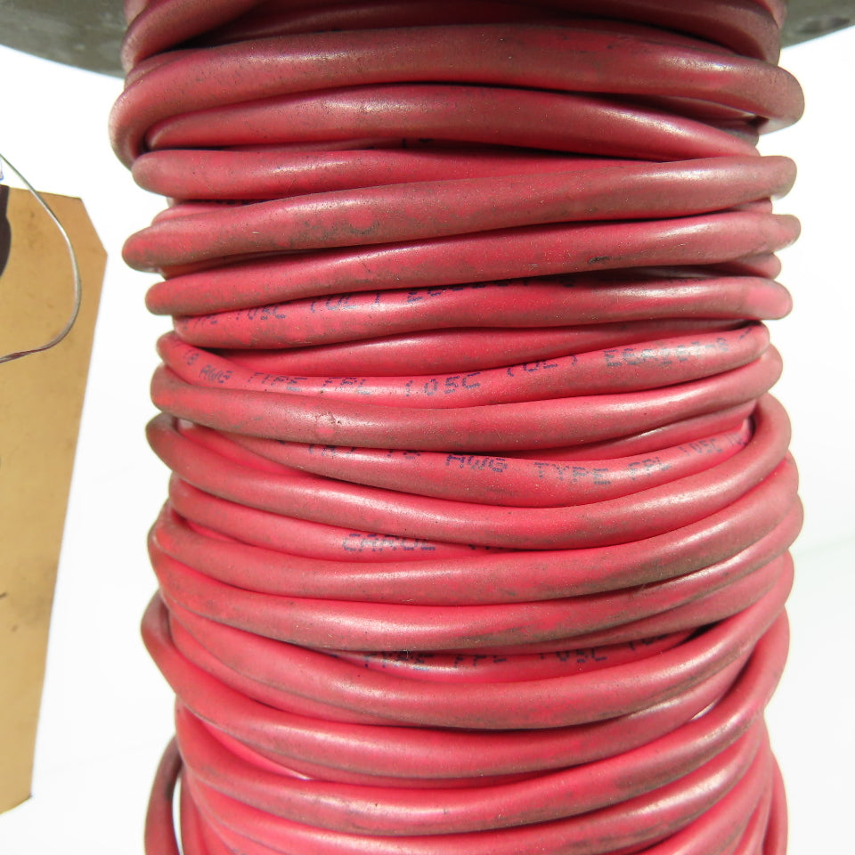 Carol 18AWG 2/C Type FPL Red Copper fire Alarm Cable Wire 211'