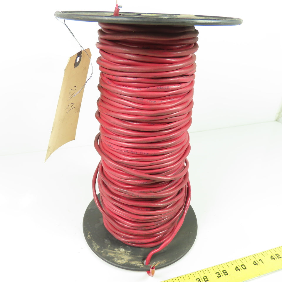 Carol 18AWG 2/C Type FPL Red Copper fire Alarm Cable Wire 211'