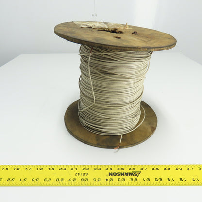 14AWG THHN/THWN/MTW White Strand Copper Wire 600V 1,035'