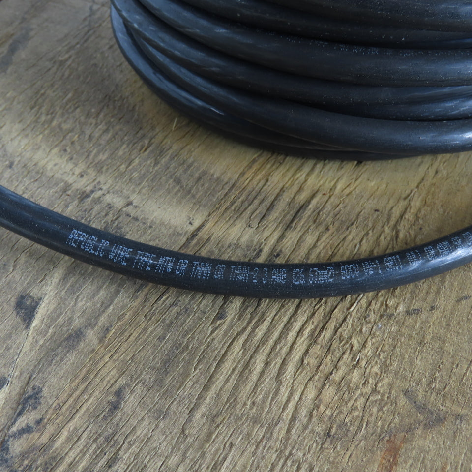 Republic Wire 3AWG THHN/THWN-2/MTW Black Strand Copper Wire 600V 16'